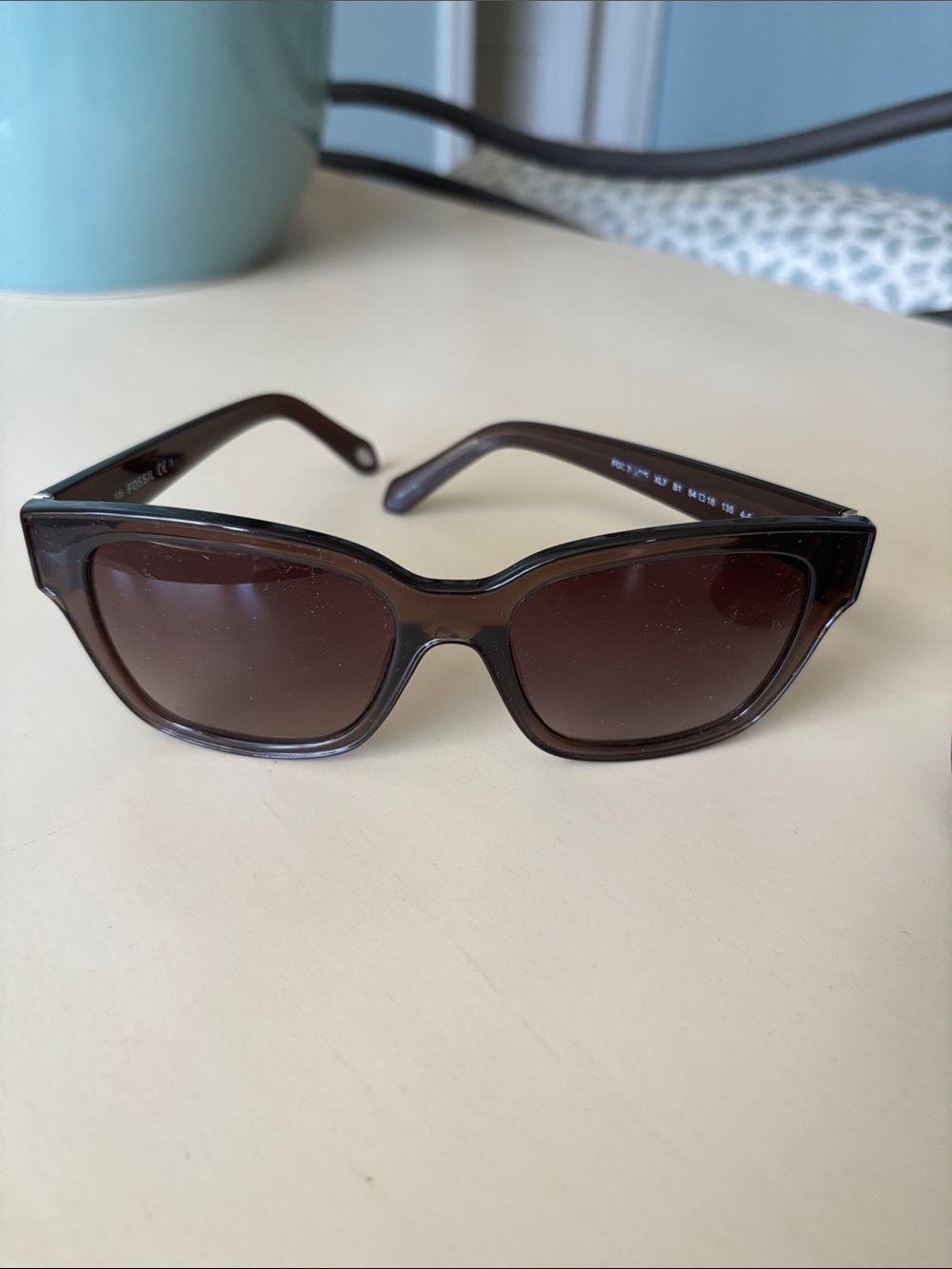 Brown Women's Sunglasses by Fossil